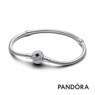 【Pandora 官方直營】璀璨許願星飾扣蛇鏈