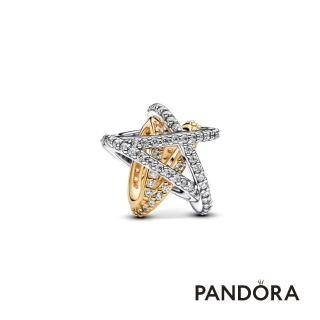 【Pandora 官方直營】璀璨交錯星星串飾