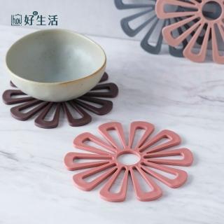【hoi! 好好生活】可掛式-矽膠隔熱墊-16cm(多色可選)