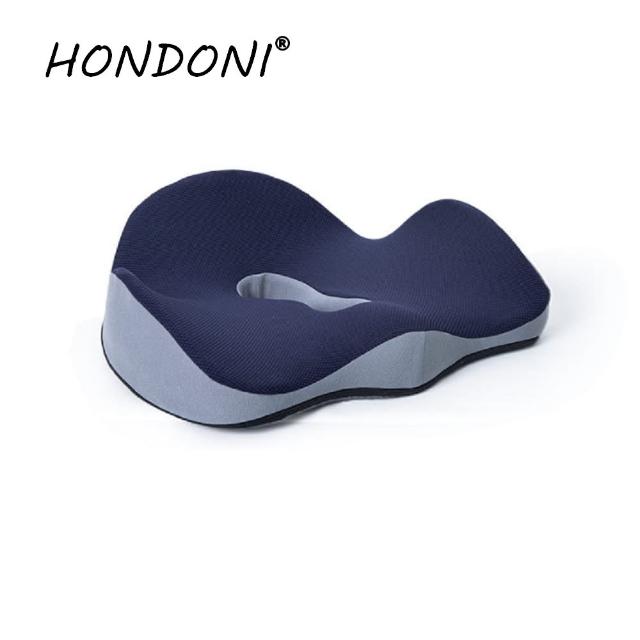 【HONDONI】新款9D全包裹式美臀記憶抒壓坐墊(透氣舒爽藍Q5-BL)