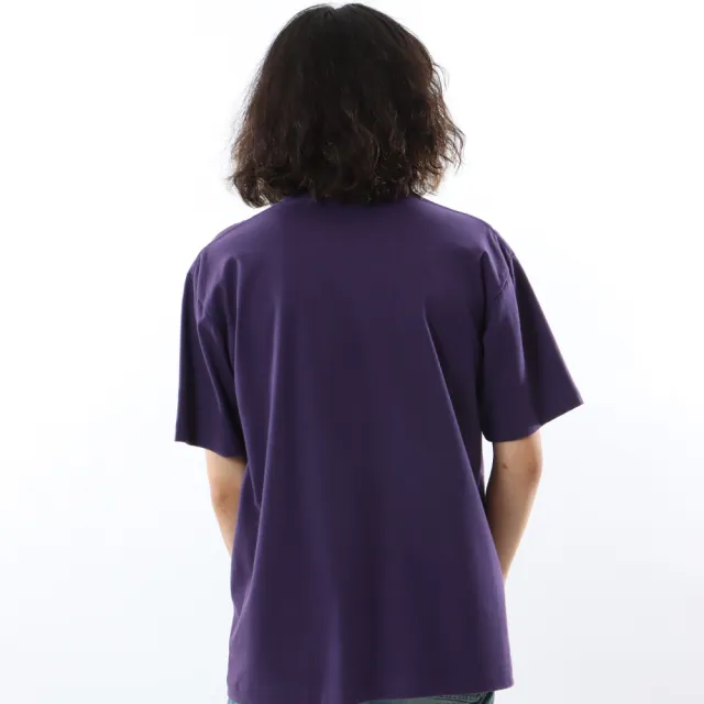 【Hanes】官方直營-BEEFY-T系列 口袋短袖T恤內衣 經典設計款(深紫色)