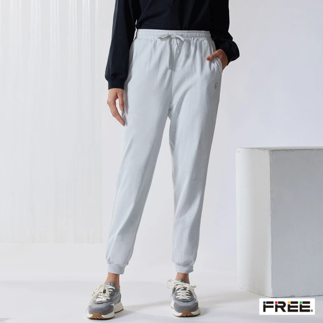 FREE 彈性牛仔口袋立體九分褲(深藍)好評推薦