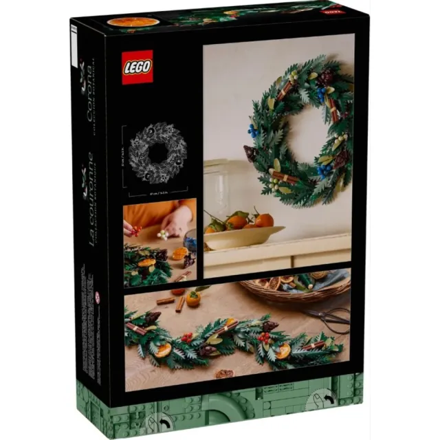 【LEGO 樂高】#10340 Icons 植物飾品 花圈