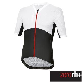 【ZeroRH+】義大利CLIMBER系列男仕專業自行車衣(白/黑 ECU0971 009)