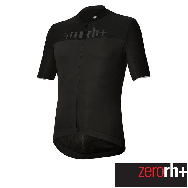 【ZeroRH+】義大利LOGO系列男仕專業自行車衣(黑色 ECU0917_900)