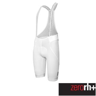 【ZeroRH+】義大利中長距離騎乘推薦專業自行車吊帶車褲(白色 ECU0983 000)