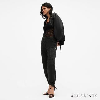 【ALLSAINTS】FLORENCE 中腰慢跑長褲Washed Black W017TB(常規版型)