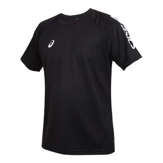 【asics 亞瑟士】男短袖T恤-臺灣製 吸濕排汗 運動 上衣 休閒(2033B947-001)
