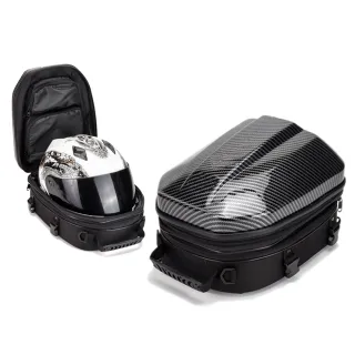 【Supamoto】DP77―硬殼車尾包(卡夢碳纖維/駝峰包/後座包)