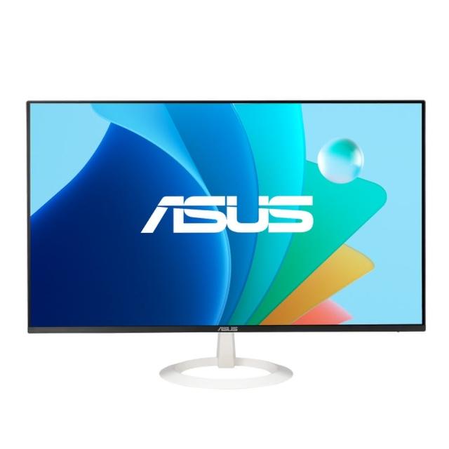 【ASUS 華碩】VZ24EHF-W 24型 Full HD IPS 電腦螢幕(白)