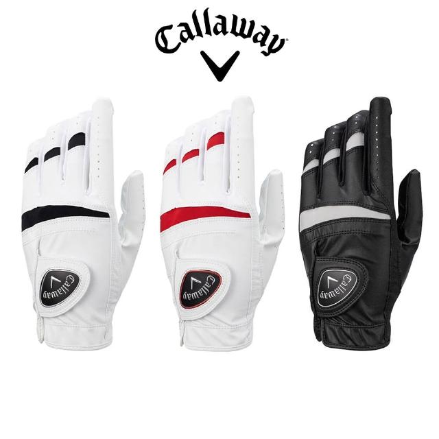 【Callaway 卡拉威】男士 高爾夫球手套 左手 ALL WEATHER GLOVE 多色任選(5322068、5322055)