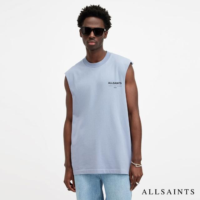 【ALLSAINTS】ACCESS 無袖背心ASHCOTT BLUE M039PA(寬鬆版型)