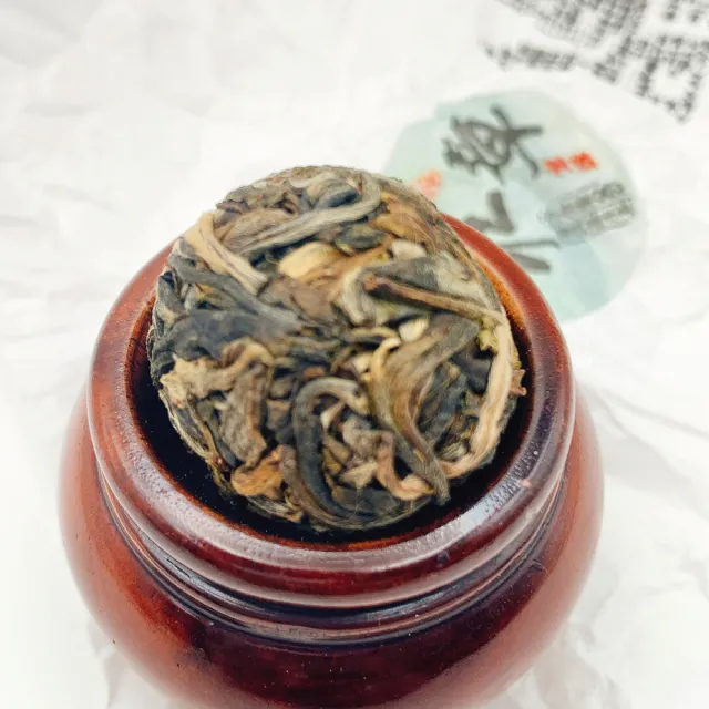 【藏古祥館】班章普洱龍珠(生茶 小餅茶 普洱 猛海 沱茶 龍珠)