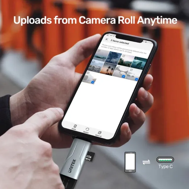 【UNITEK 】R1010A 二合一 SD 3.0 讀卡器(讀卡機/2年保固)