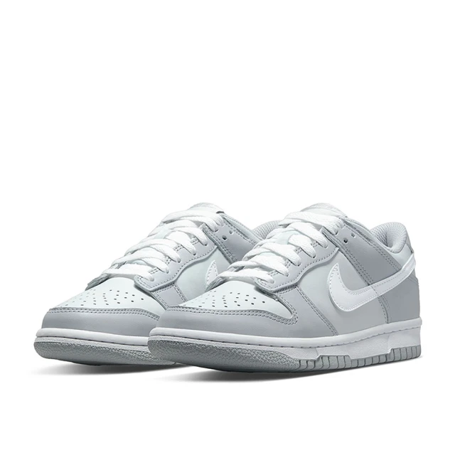 NIKE 耐吉 休閒鞋 女鞋 大童 運動鞋 DUNK LOW GS 灰 DH9765-001