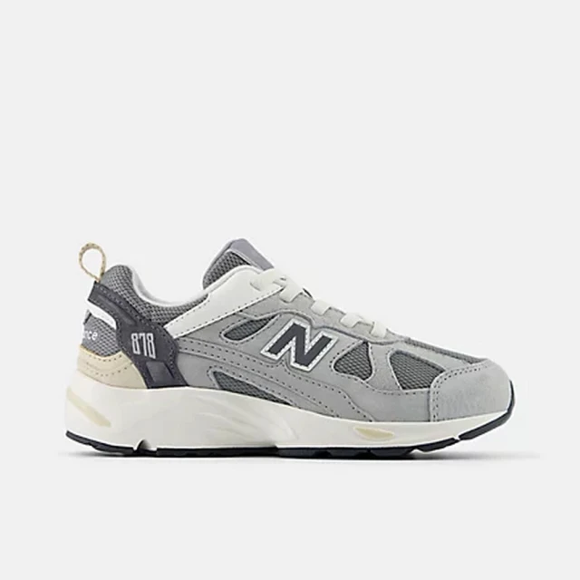 NEW BALANCE NB 878 童鞋 休閒鞋 運動鞋 中大童 灰色(PV878GG1-W)