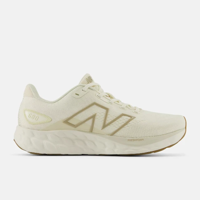 NEW BALANCE NB 慢跑鞋 女鞋 運動鞋 緩震 奶油 W680CC8-D楦