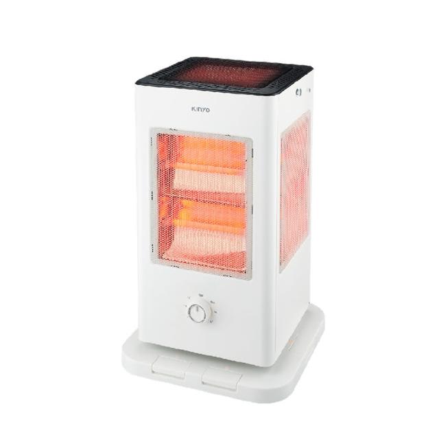 【KINYO】1500W直立式電暖器/電暖爐/EH-520(石英速暖/五面發熱/安靜-交換禮物/聖誕禮物)