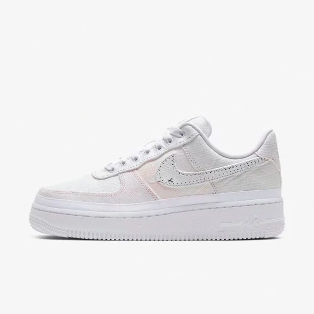 NIKE 耐吉 WMNS AIR FORCE 1 07 LX 女鞋 休閒鞋 AF1 撕撕樂 白彩(CJ1650100)