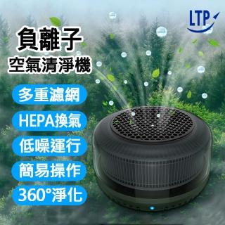 【LTP】雙效負離子H13 HEPA空氣清淨機(車內/室內 360度全淨化 F006)