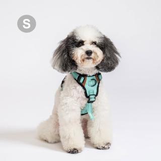 【PurrPaw 呼嚕抱抱】Pawfect-Fit! 機能寵物胸背帶2.0-S(臺灣設計 輕量透氣 多點調節貼合身形 強韌耐用)