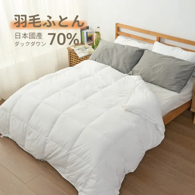 【京都西川】西川Nishikawa日本JIS70D羽絨和掛被-單人150X210cm(單人羽絨被/子母被/冬被)