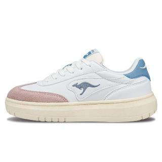【KangaROOS】美國袋鼠鞋 女 ACE美式休閒鞋/運動/穿搭/生活 白藍(KW41566)