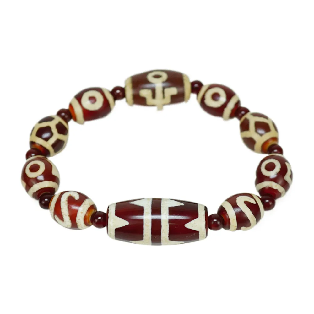 貴重！藏傳天珠★龍眼天珠(大)★ 西藏老天珠藏傳老天珠天眼天珠手鍊- PChome 24h購物