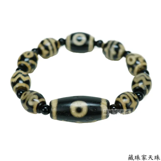【藏珠家】兩眼 蓮花虎牙 閃電 貴人 虎牙天珠手鍊