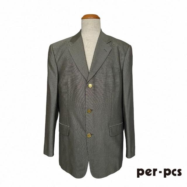 【per-pcs 派彼仕】經典簡約三釦西裝_灰(83501)