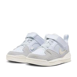 【NIKE 耐吉】運動鞋 童鞋 中童 兒童 魔鬼氈 JORDAN STADIUM 90 PS 灰藍 DX4398-400
