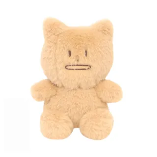 【CRAFTHOLIC 宇宙人】馬卡龍米白貓坐姿小抱枕 情人節禮物 送禮推薦 浪漫推薦 禮物首選(馬卡龍系列)