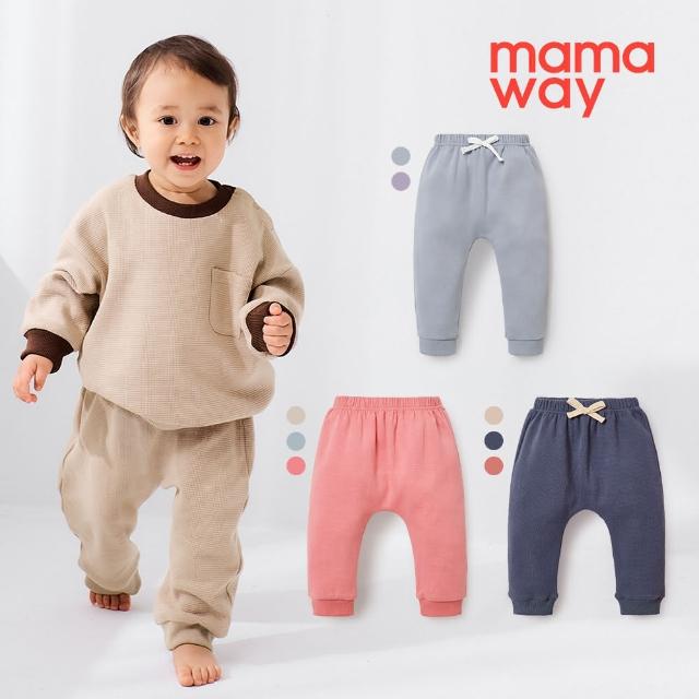 【mamaway 媽媽餵】BABY 鬆緊長褲 1入(多款任選)