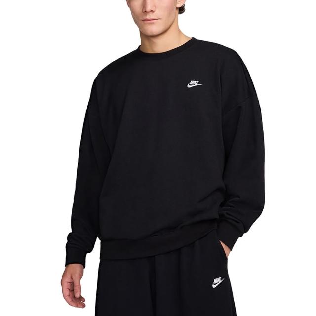 【NIKE 耐吉】AS M NK CLUB FT OVERSIZED CREW 圓領長袖上衣 男 - HJ1820010