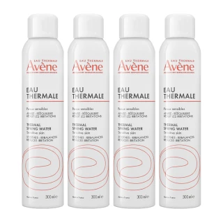 【Avene 雅漾】舒護活泉水 300ml*4入組 -平行輸入(法文版)