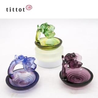 【tittot 琉園】步步高-琉璃擺飾(迎賓/禮品/典藏/水晶/祝福/招財)