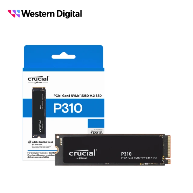 Crucial 美光 P310 1TB SSD(Gen4 2280 M.2)