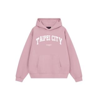 【INNERSECT 三生萬物】城市限定 TAIPEI CITY 美式 復古 連帽衛衣 長袖上衣 休閒 男女同款(INN24FWTHD459)