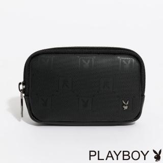 【PLAYBOY】零錢包 Master系列(黑色)