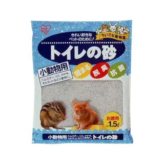 【IRIS】小動物除臭礦砂 1.5L*4包組(IR-065257)