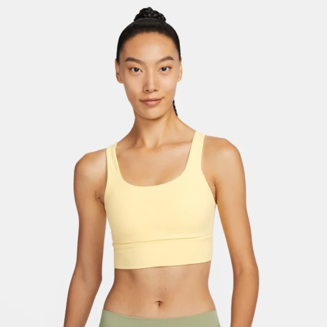 NIKE 耐吉 運動內衣 女款 中度支撐 慢跑 瑜珈 訓練 AS W NK ALATE ELLIPSE LL BRA 黃 DO6620-722