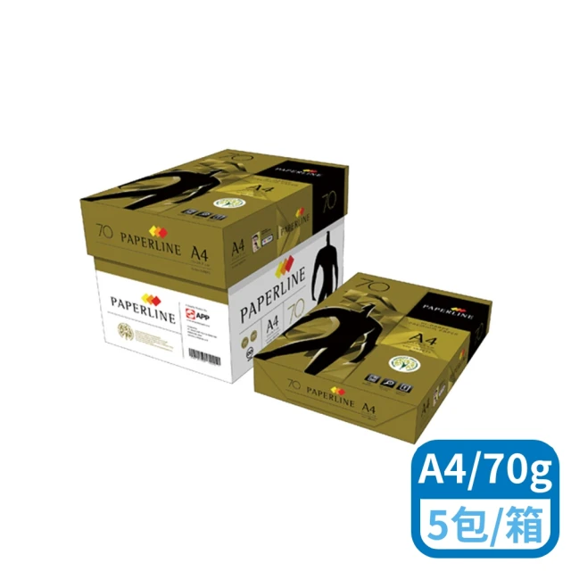 PAPERLINE GOLD金牌多功能影印紙(A4 70g 500張/包 /5包/箱 辦公用紙 事務用紙)