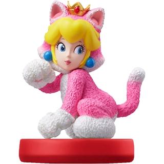 【Nintendo 任天堂】amiibo 超級瑪利歐 3D 世界 + 狂怒世界 貓咪碧姬公主(電玩周邊)