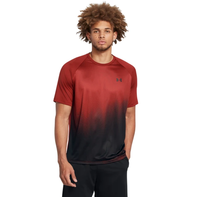 UNDER ARMOUR UA 男 Tech Fade 短袖T-Shirt_1377053-840(紅色)