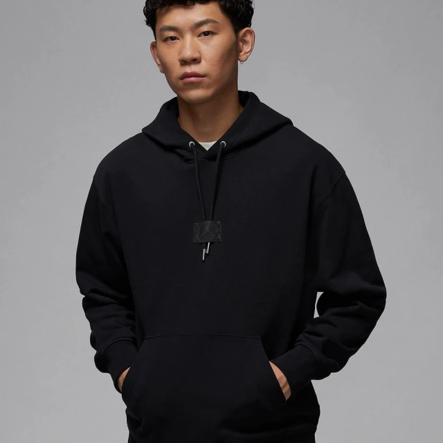 NIKE 耐吉 連帽上衣 帽T 運動 休閒 喬丹 男 AS M J FLT FLC PO 黑(FV7248010)