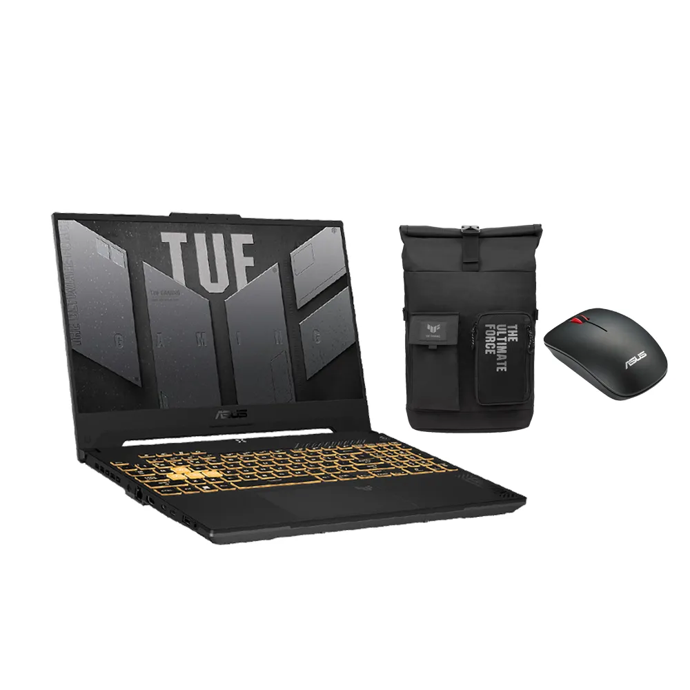 【ASUS】後背包/滑鼠組★15.6吋i7 GeForce RTX 3050電競筆電(i7-12700H/16G/512G SSD/TUF Gaming FX507ZC4)