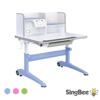 【SingBee 欣美】寬105cm 兒童書桌KDF-WG107S+TIKS-03(書桌 兒童書桌 升降桌)