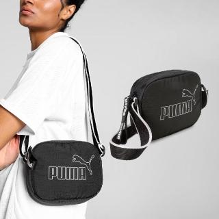 【PUMA】肩揹包 Core Base 黑 白 斜揹包 側揹包 隨行包 小包 包包(090643-01)