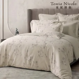 【Tonia Nicole 東妮寢飾】活動品-環保印染100%精梳棉兩用被床包組-沙漠玫瑰(加大)