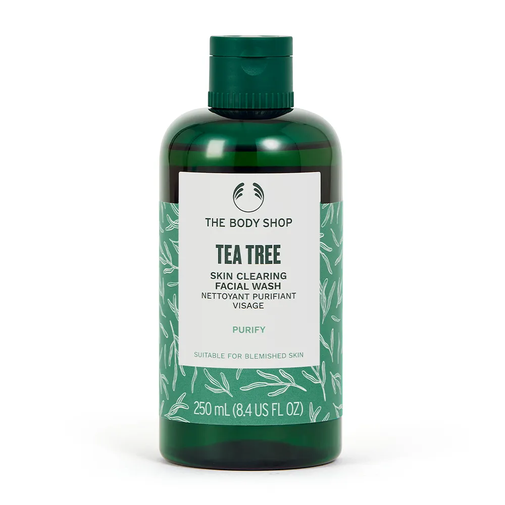 【THE BODY SHOP 美體小舖】茶樹淨膚深層潔面膠(250ML/淨化毛孔/1111campaign)